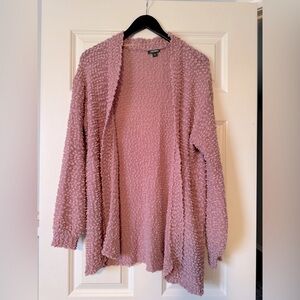 Wild Fable Dusty Pink Fuzzy Cardigan • Size M •